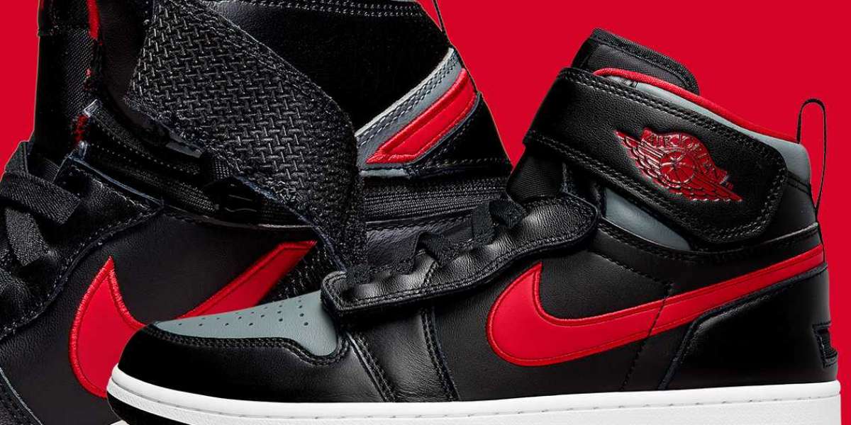 Air Jordan 1 FlyEase returns with new black, red and gray colorways