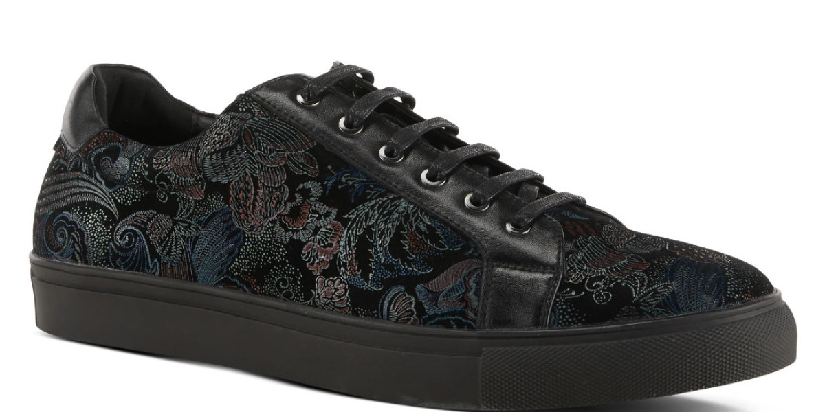 Blooms for Him: Unveiling the Allure of L'Artiste Men's Floral Lace-Up Sneakers